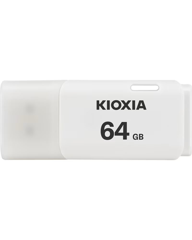 KIOXIA Memoria usb 2 0 64gb u202 blanco