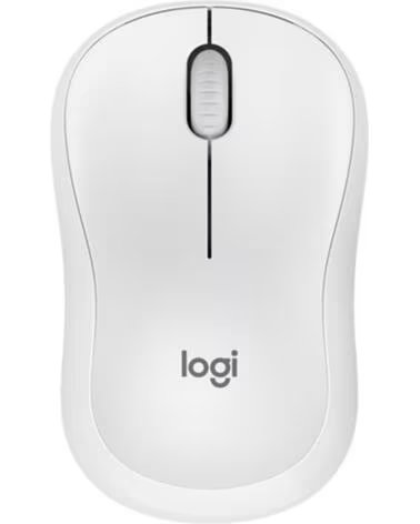 LOGITECH Mouse raton m240 optico bluetooth silent blanco crudo