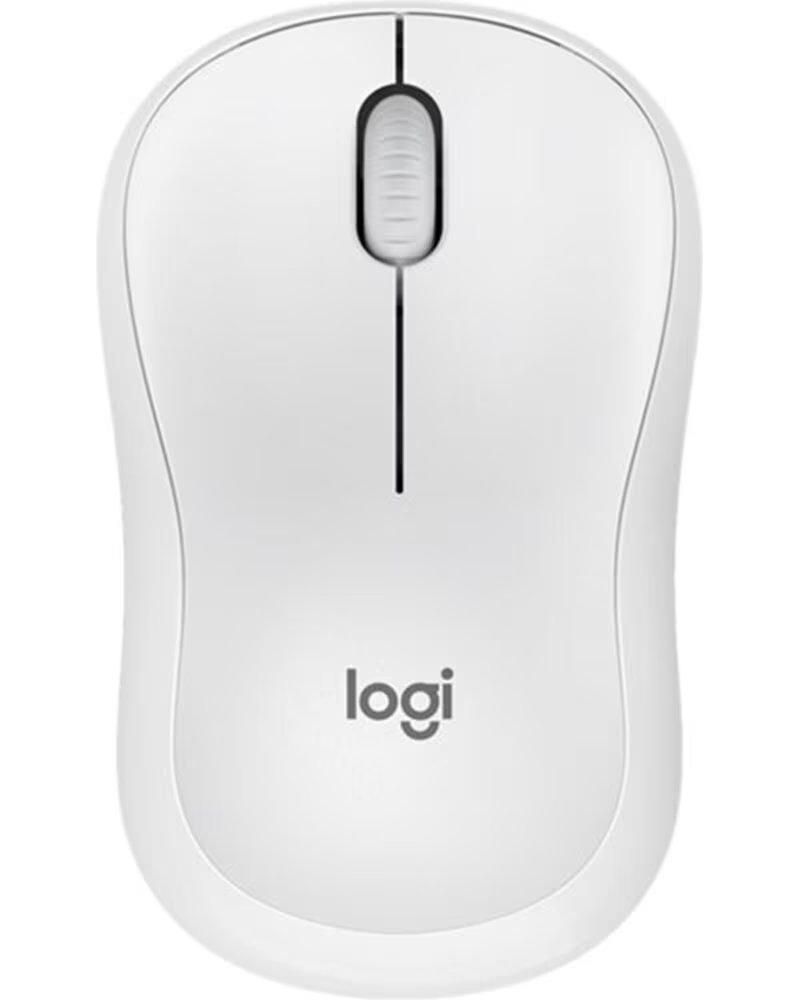 LOGITECH Mouse raton m240 optico bluetooth silent blanco crudo