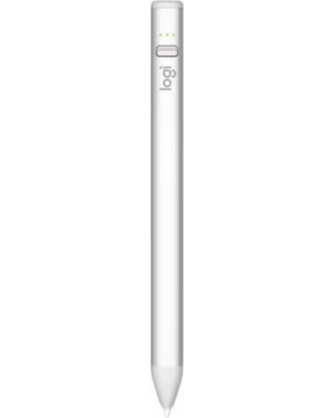LOGITECH Lapiz digital crayon silver usb - c para ipad - con tecnologia apple pencil