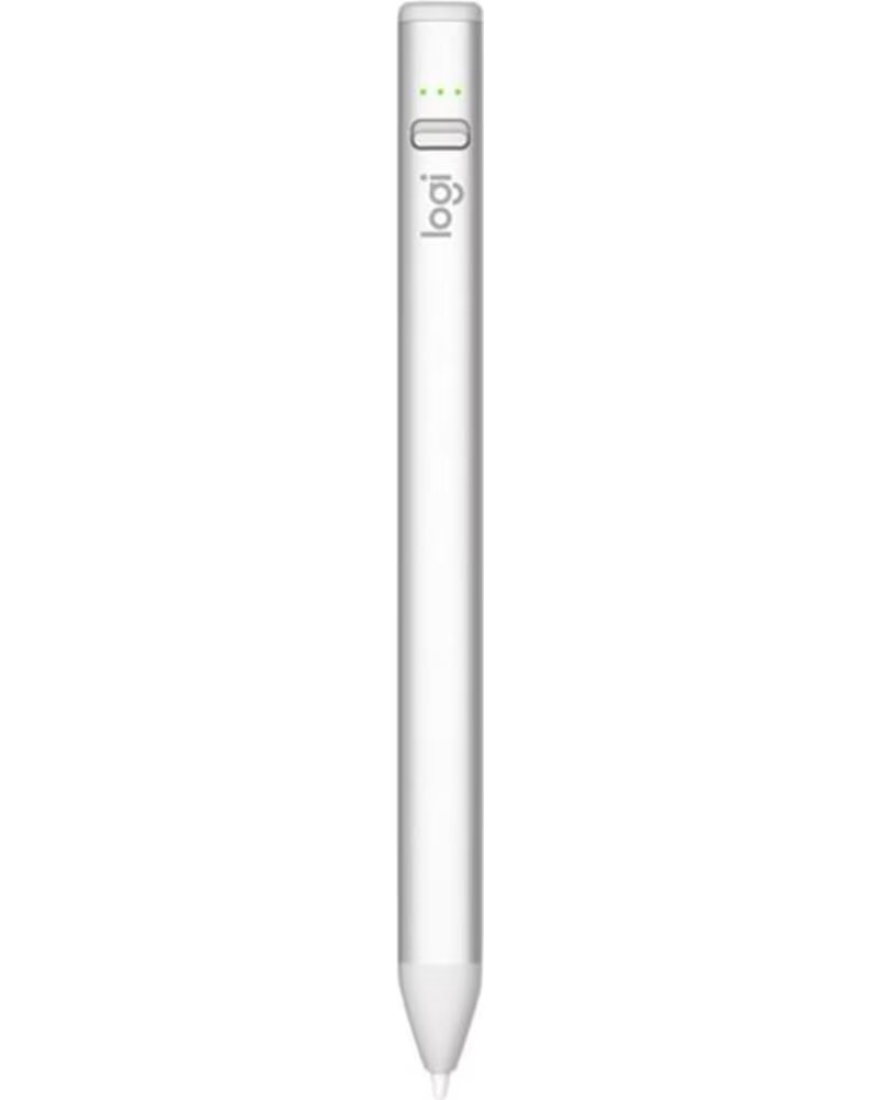 LOGITECH Lapiz digital crayon silver usb - c para ipad - con tecnologia apple pencil