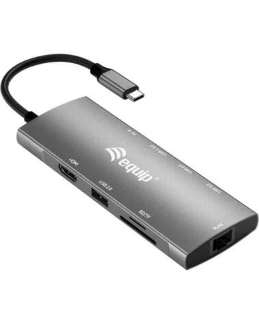EQUIP Docking station usb tipo c 9 en 1