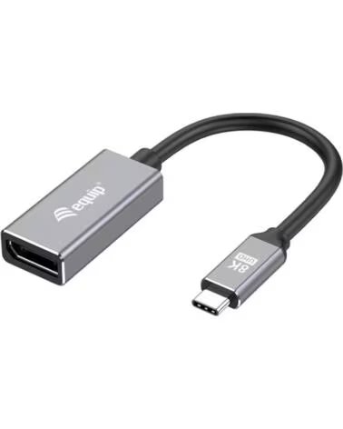 EQUIP Cable usb tipo c a displayport 1 4 8k macho - hembra 0 15m