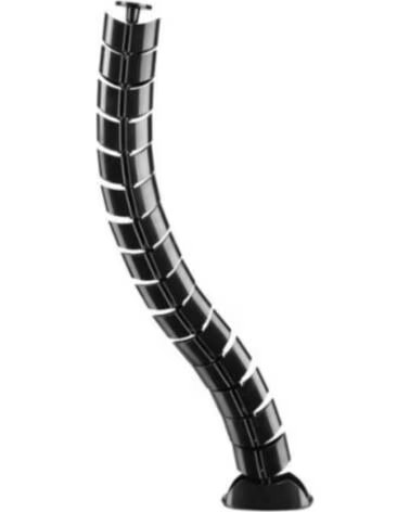 EQUIP Organizador de cables de escritorio doble canal negro