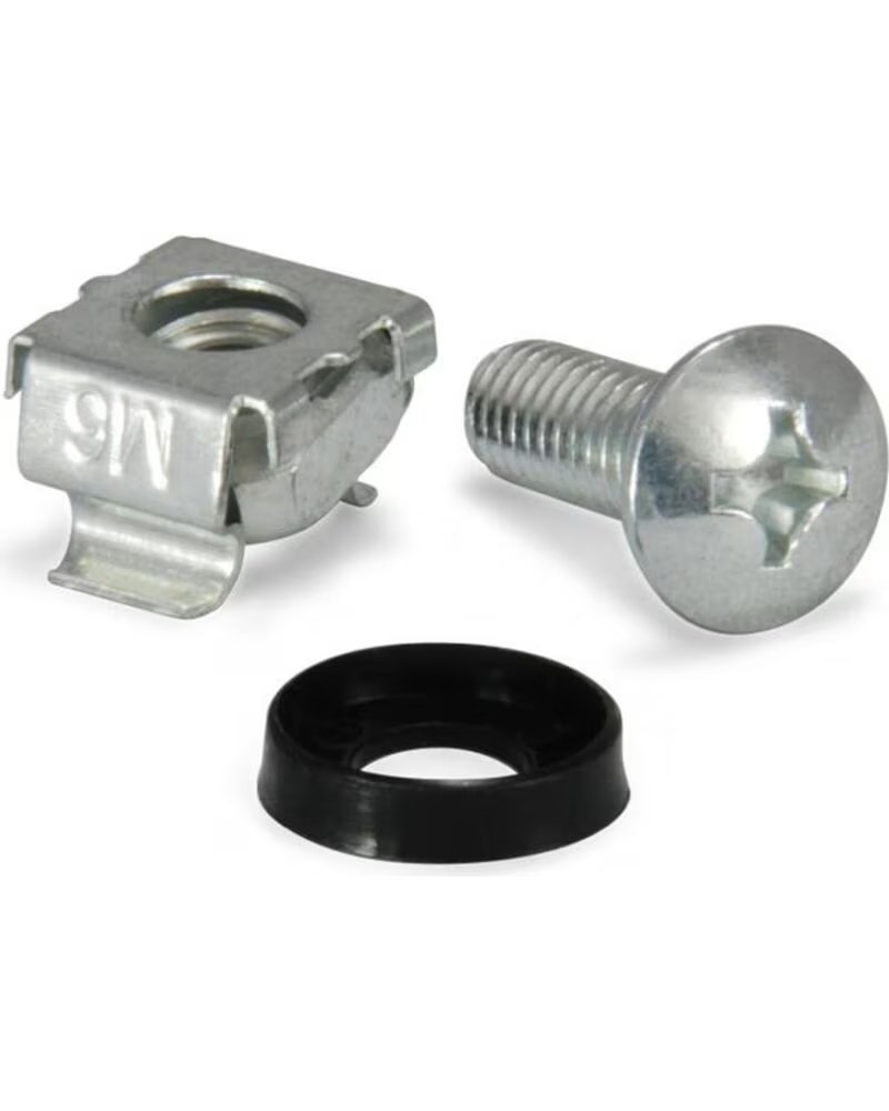 EQUIP Kit tornilleria m6 para armario rack 19 pulgadas 4uds