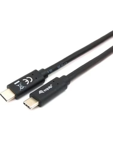 EQUIP Cable usb tipo c macho - macho 2m