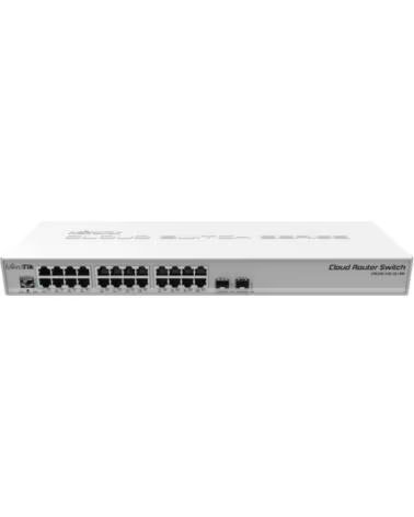 MIKROTIK Switch Router CRS326-24G-2SRM 26 Puertos- RJ45 10-100-100- SFP- PoE