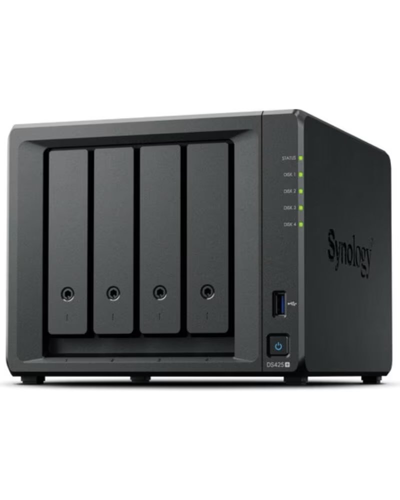 SYNOLOGY Servidor nas ds425 2gb 4 bahias raid ethernet 2 5 gigabit
