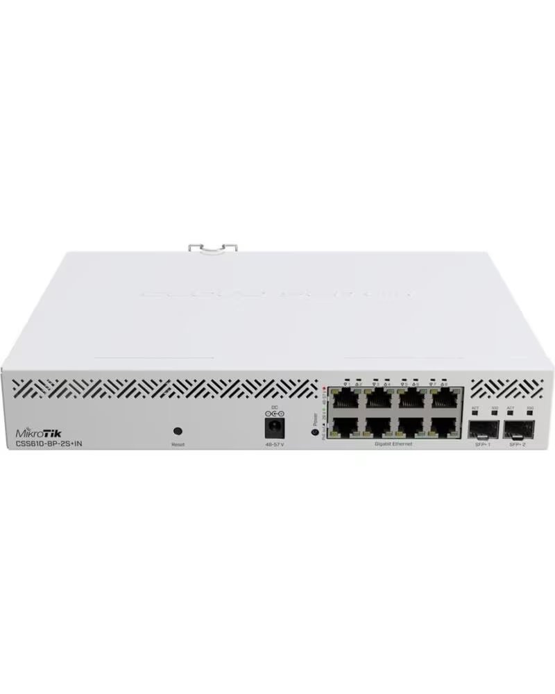 MIKROTIK Switch css610 - 8p - 2sin 10 puertos