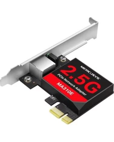 MERCUSYS Tarjeta de red ma310e 1x 2 5gbps rj45 pci express