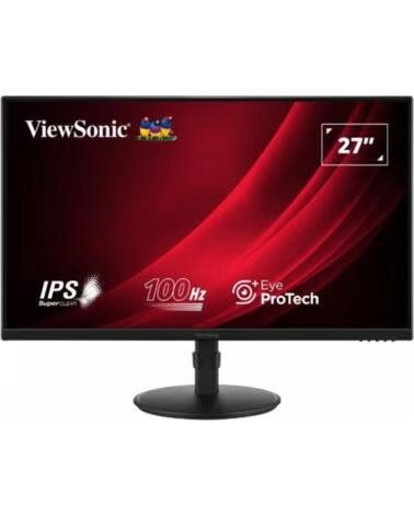 VIEWSONIC Monitor led 27 pulgadas vg2708a ips - fhd - dp - hdmi - vga - 100hz - 5ms - vesa 100x100