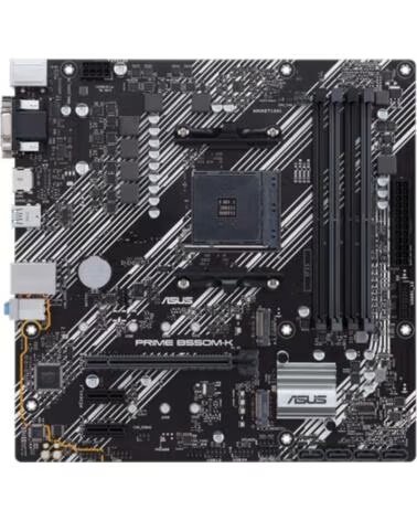ASUS Placa Base Prime B550M-K Socket AM4- DDR4- PCIe 4 0- Micro ATX