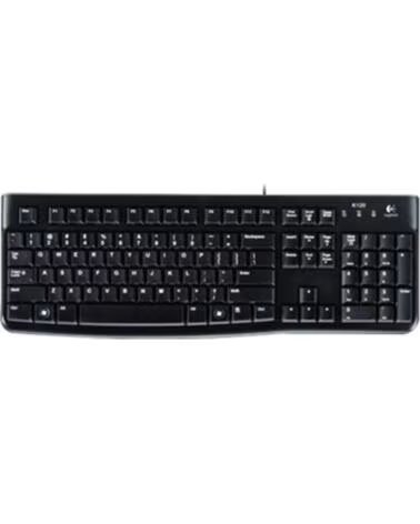 LOGITECH Teclado k120 usb negro aleman