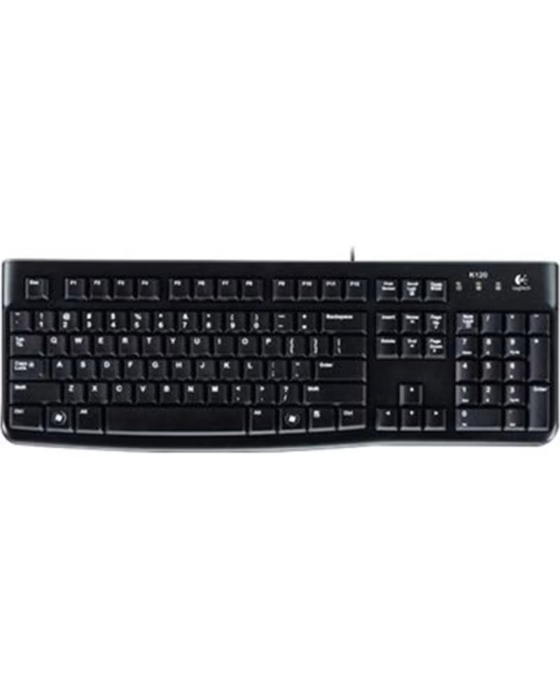 LOGITECH Teclado k120 usb negro aleman