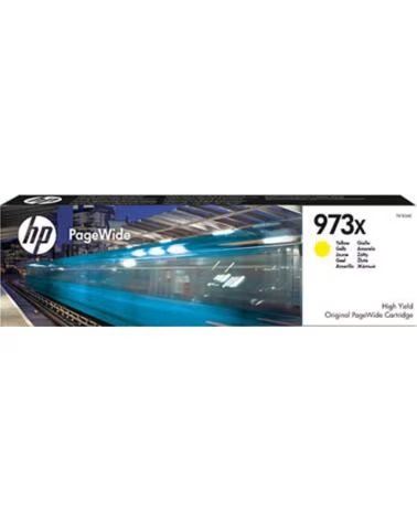 HP Cartucho tinta original cartridge nº 973x yellow pagewide f6t83ae