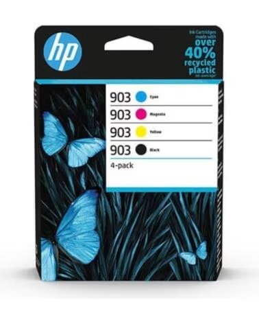 HP Multipack cartuchos tinta officejet pro 6900 - 903 negro cian magenta amarillo