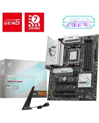 MSI Placa base b850 gaming plus wifi atx