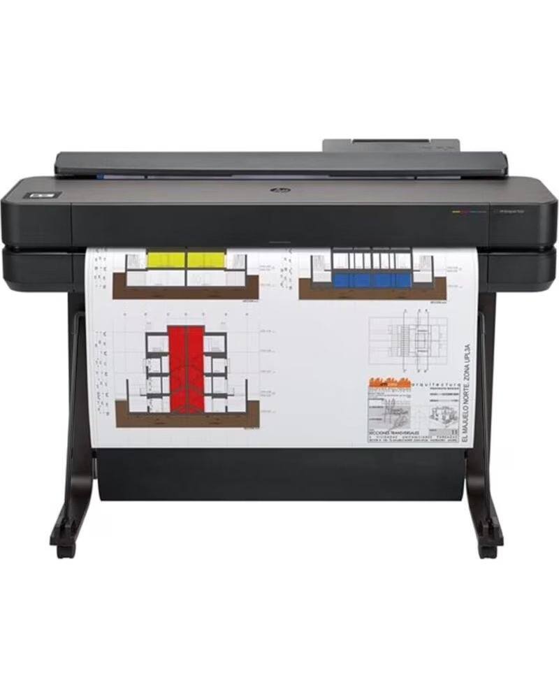 HP Plotter designjet t650 a0 36 pulgadas red - wifi - cortadora horizontal automatica