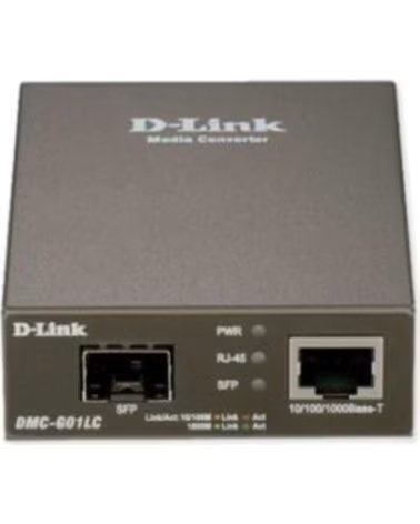 DLINK Convertidor fibra rj45 a sfp d - link dmc - g01lc