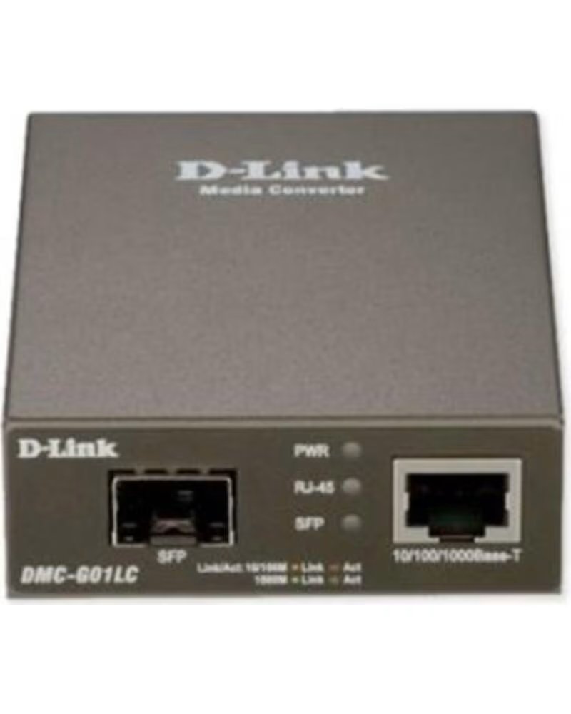 DLINK Convertidor fibra rj45 a sfp d - link dmc - g01lc