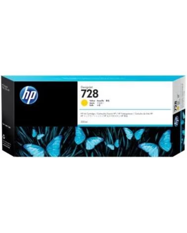 HP Cartucho tinta 728 300ml amarillo