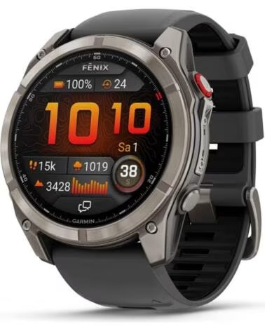 GARMIN SMARTWATCH FENIX 8 PRO 51MM AMOLED GREY