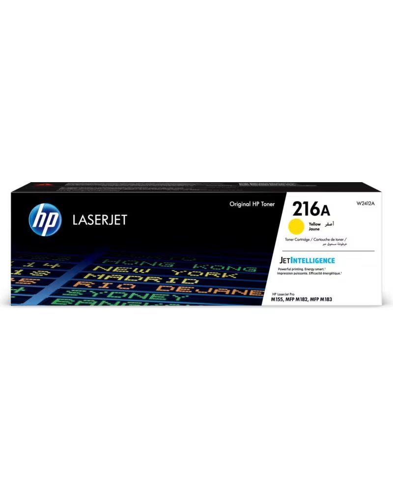 HP Toner 216a w2412a amarillo 850 paginas