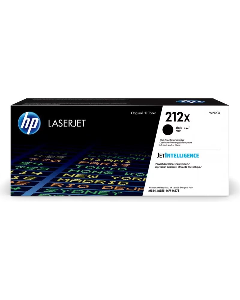 HP Toner 212x w2120x negro alta capacidad