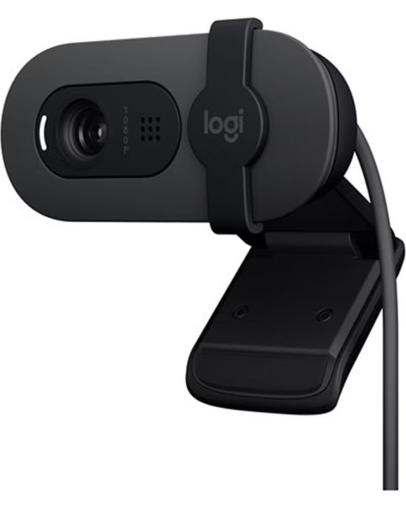 LOGITECH Webcam brio 100 grafito full hd - usb