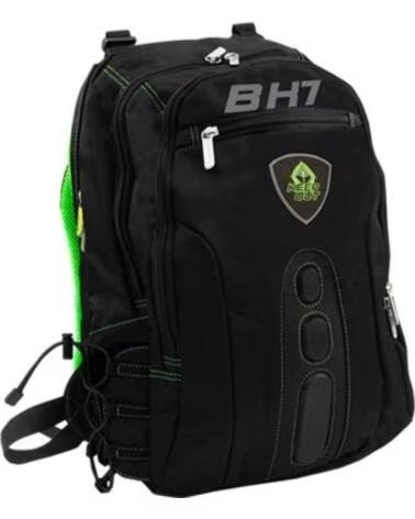 KEEP OUT Mochila bk7 gaming verde asas y respaldo acolchados - base antiaranazos