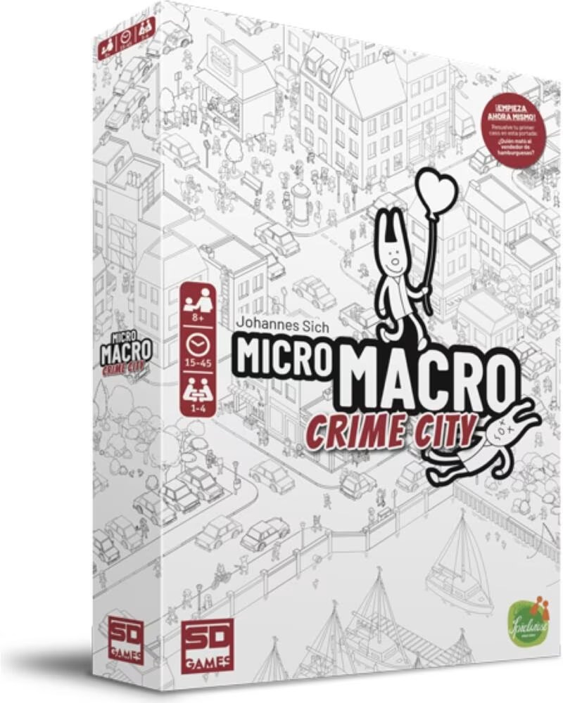 SD GAMES Juego de mesa micro macro ganador spiel des jahres 2021 pegi 10