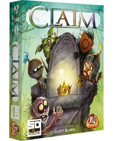 SD GAMES Juego de mesa claim pegi 10