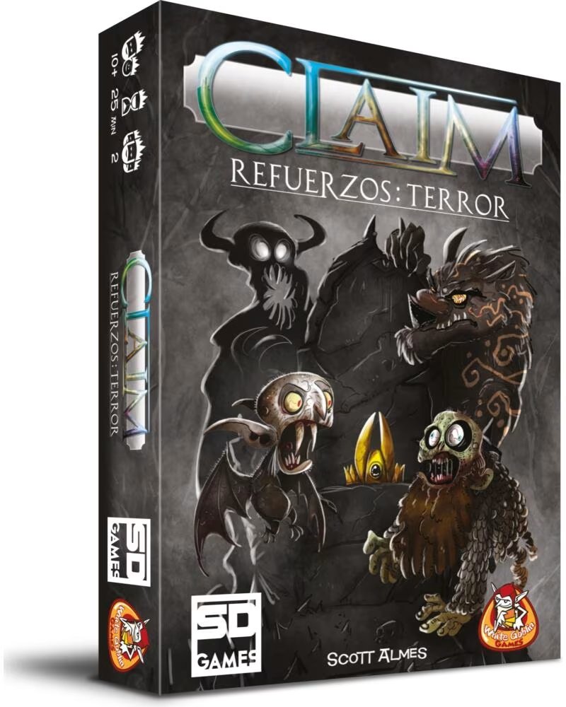 SD GAMES Juego de mesa claim refuerzos terror pegi 10