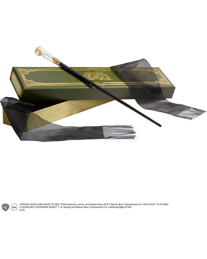 THE NOBLE COLLECTION Replica animales fantasticos y donde encontrarlos varita de queenie goldstein