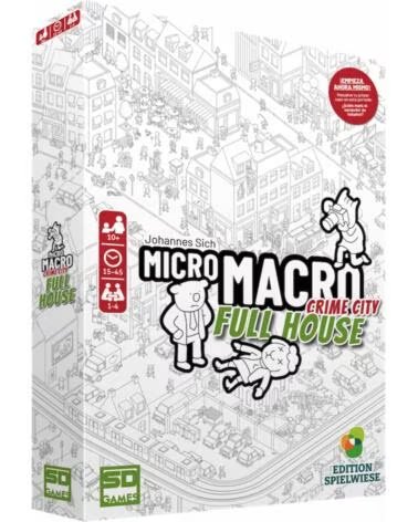 SD GAMES Juego de mesa micro macro full house pegi 10