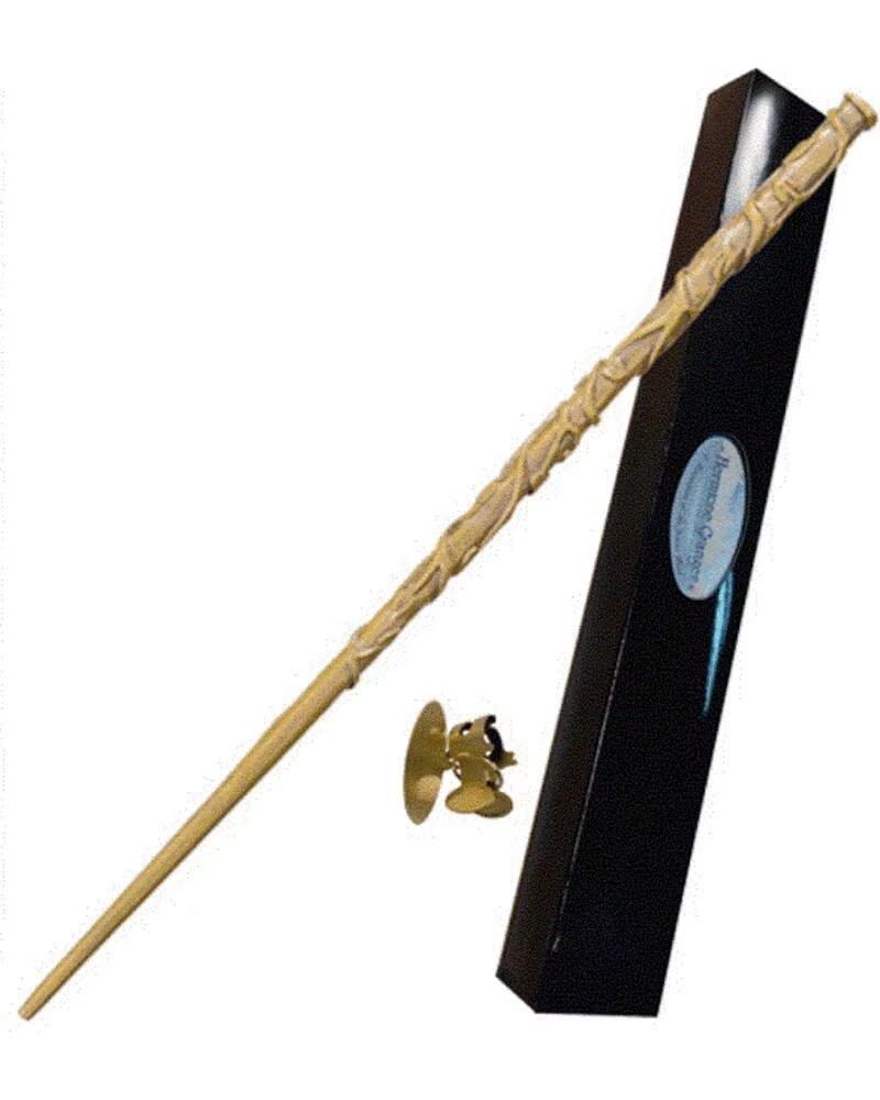 THE NOBLE COLLECTION Replica harry potter hermione granger varita con caja y placa de identificacion