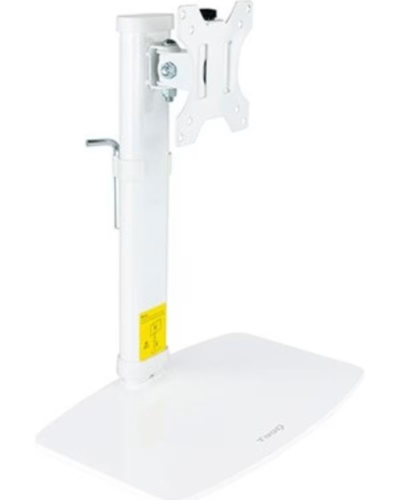TOOQ Soporte de mesa tv 17 - 27 pulgadas blanco