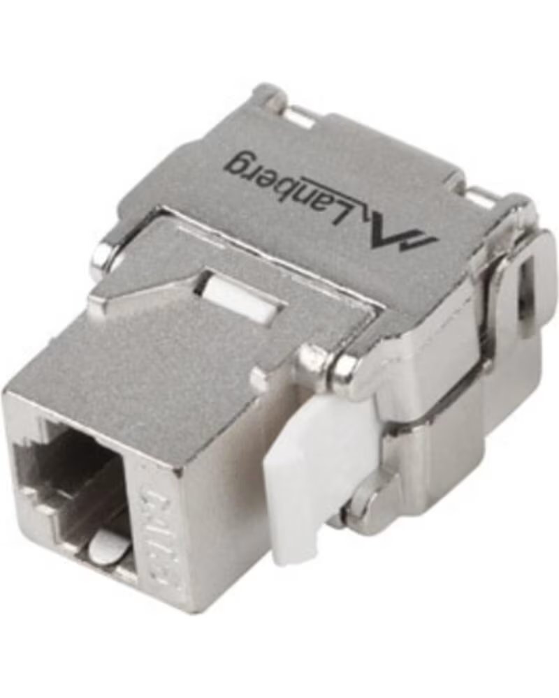 LANBERG Conector keystone rj45 cat 6a ftp 180 toolless