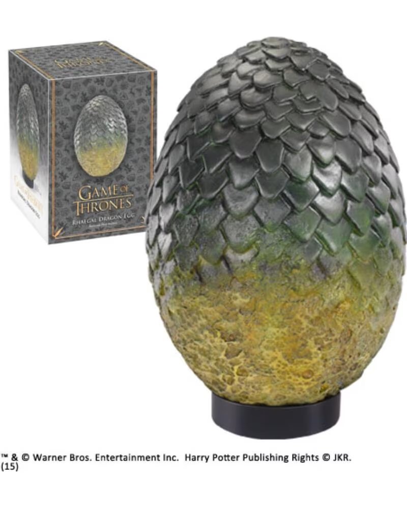 THE NOBLE COLLECTION Replica juego de tronos huevo de dragon rhaegal 20 32 cm