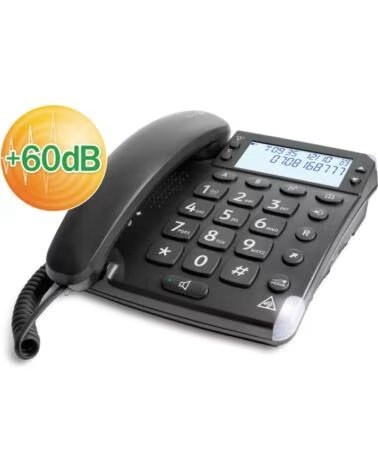 DORO Telefono fijo magna black - negro