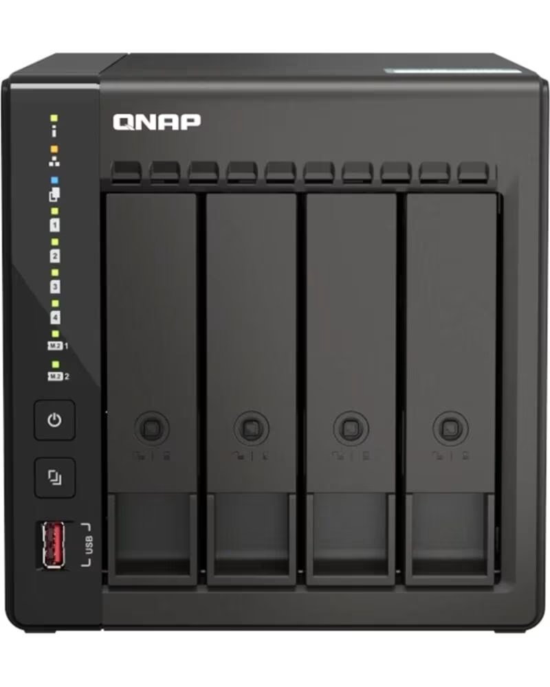QNAP Servidor nas ts - 453e - 8g 8gb gigabit ethernet