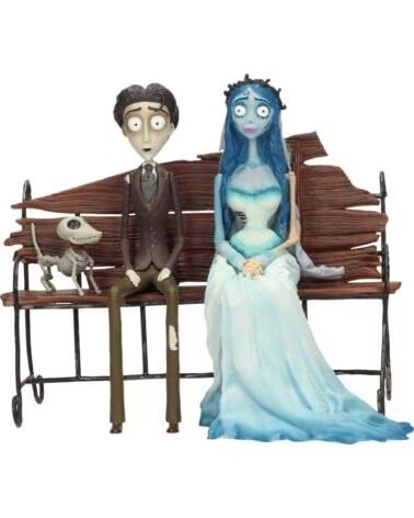 SD TOYS Set figuras la novia cadaver emily y victor