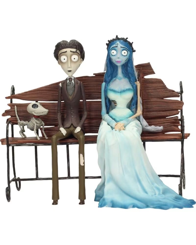 SD TOYS Set figuras la novia cadaver emily y victor