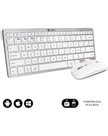 SUBBLIM Teclado raton subkbc - oco010 inalambrico