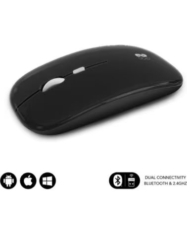 SUBBLIM Raton inalambrico submo - dflat20 negro