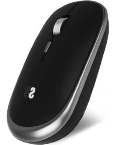 SUBBLIM Raton inalambrico submo - rfm0002 negro y gris