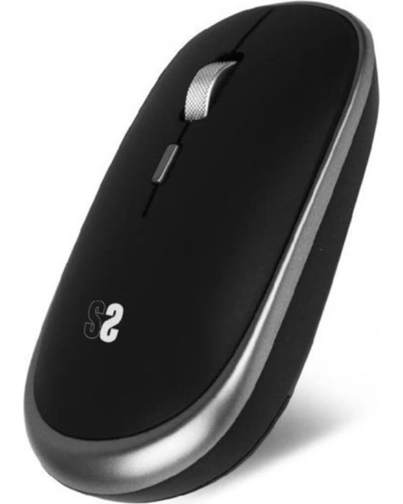 SUBBLIM Raton inalambrico submo - rfm0002 negro y gris