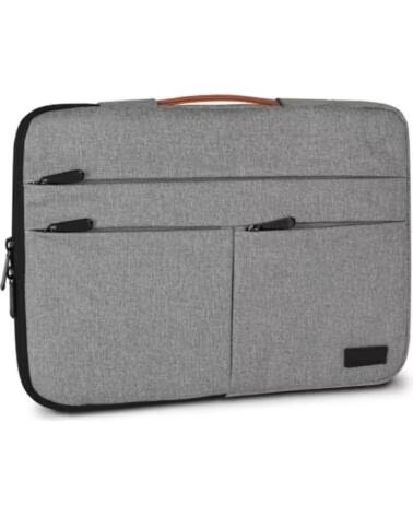 SUBBLIM Funda air padding 360 sleeve para portatil 13 3 pulgadas - 14 pulgadas gris