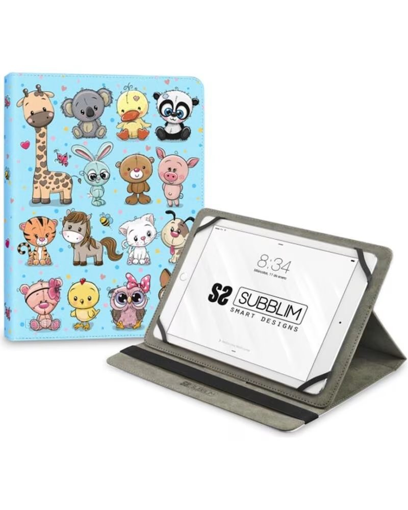 SUBBLIM Funda trendy case para tablet 11 pulgadas animals