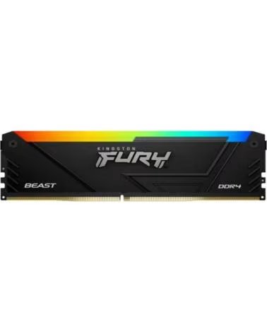 KINGSTON Memoria ram fury beast rgb ddr4 3200mhz 16gb cl17